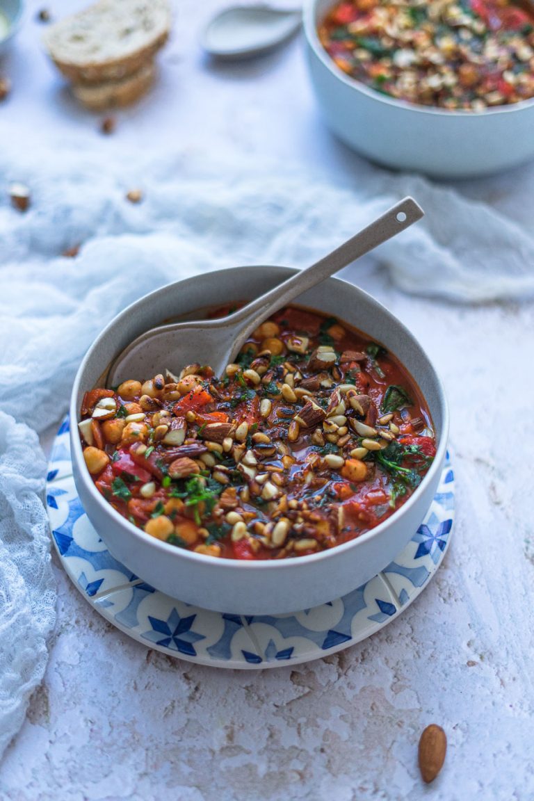 Spanischer Kichererbseneintopf - Mein Beitrag zum #Veganuary Spanischer Kichererbseneintopf - Mein Beitrag zum #Veganuary