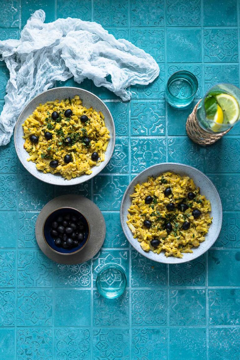 Bacalhau à Brás - Portugiesischer Stockfisch mit Ei und Kartoffeln