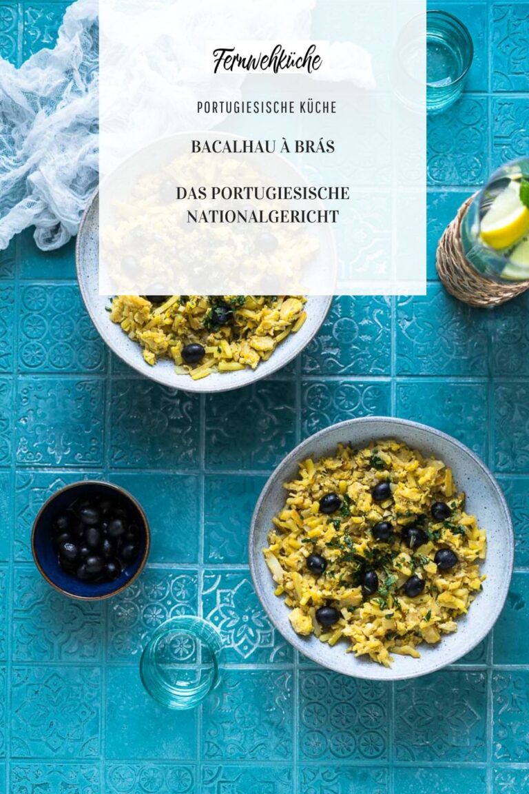 Bacalhau à Brás - Portugiesischer Stockfisch mit Ei und Kartoffeln
